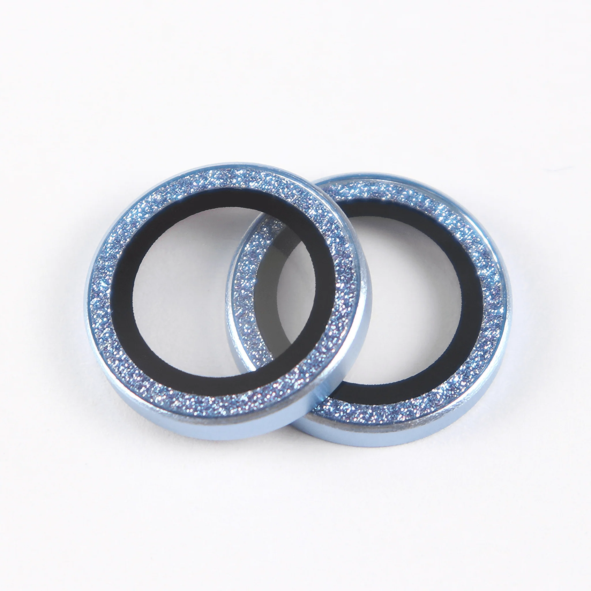 Camera Lens Protector - Blue Glitter - Image 3