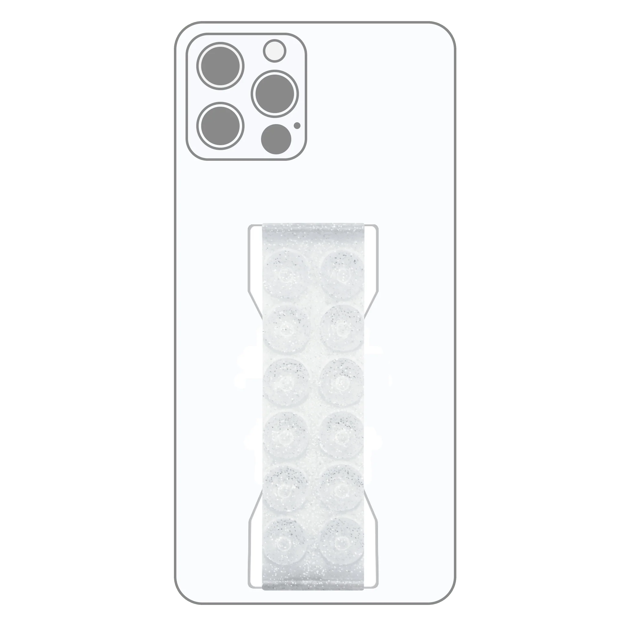 PRO Strap - Crystal Clear Glitter Suction - Image 2