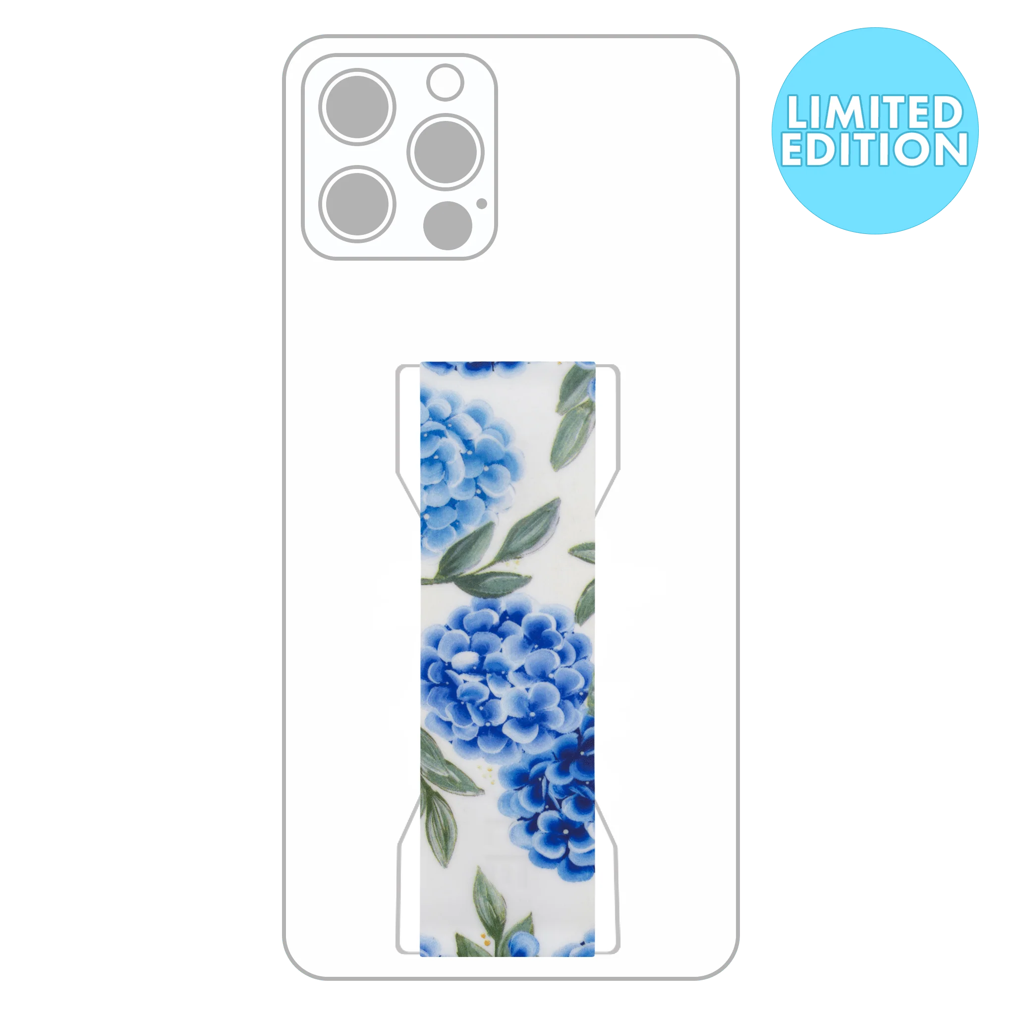 PRO Strap - Hydrangea Blues by Camilla Creations - Image 2