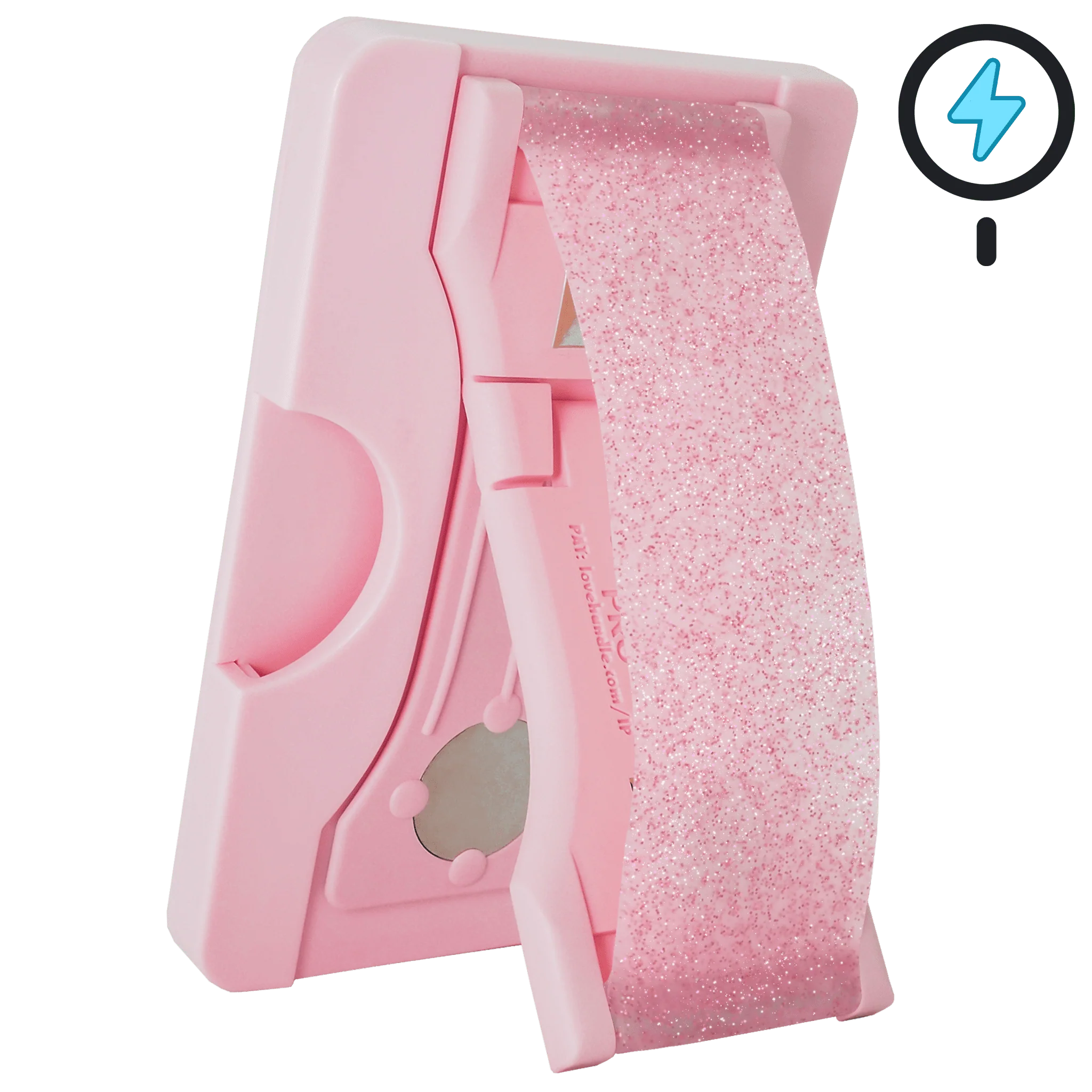 Total Package - PRO Wallet for MagSafe - Pink Diamond Glitter - Image 5