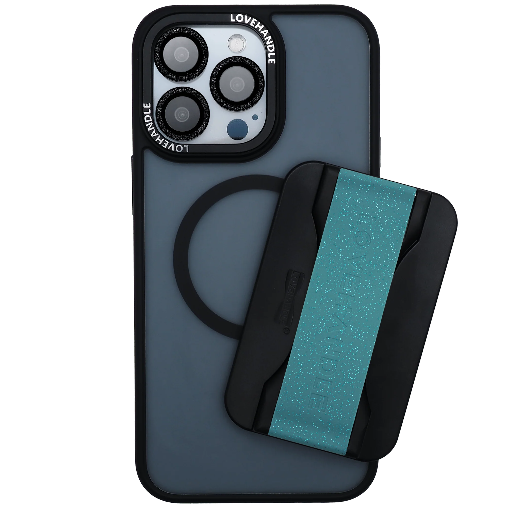 Total Package - PRO for Magsafe - Blue Agate Glitter - Image 2